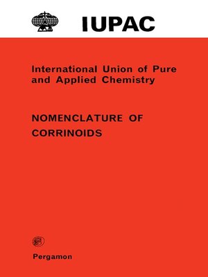 cover image of Nomenclature of Corrinoids